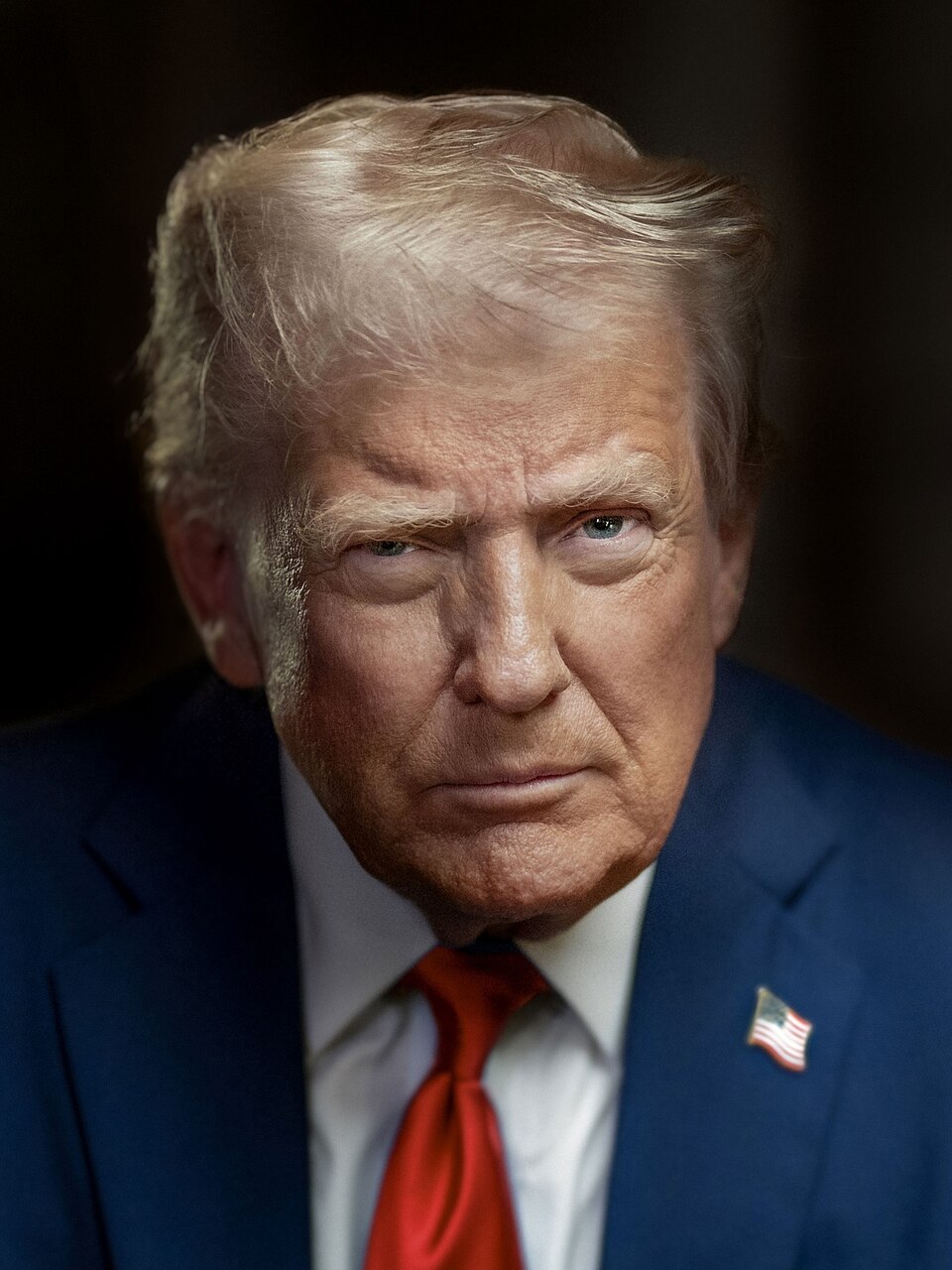 Portrait of Donald Trump